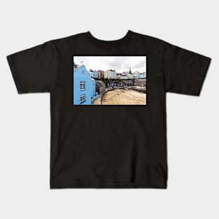 Tenby North Beach, Wales Kids T-Shirt